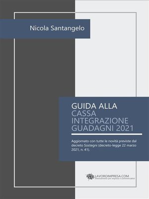 cover image of Guida alla cassa integrazione guadagni 2021